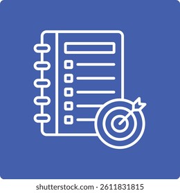 Goals vector icon. Can be used for printing, mobile and web applications.