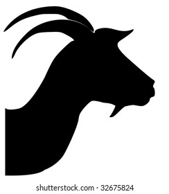 2,160 Goat head profile Images, Stock Photos & Vectors | Shutterstock