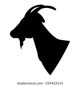 goat animal farm in the field