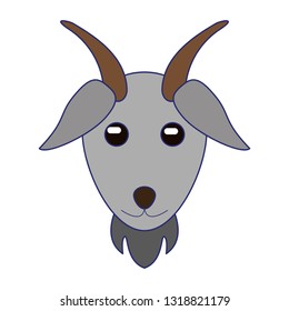 goat animal head