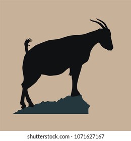 goat animal vector