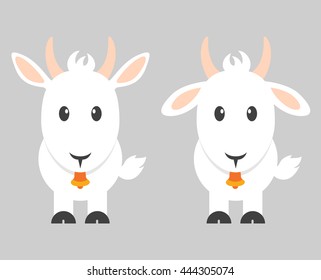 goat with bell set