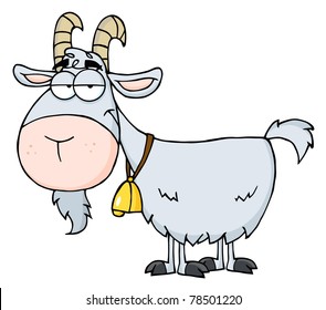 Goat Cartoon Character