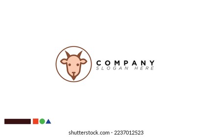 goat Creative Logo For Branding and Company