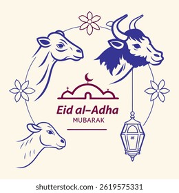 Goat and Crescent: Celebrating Eid al-Adha
