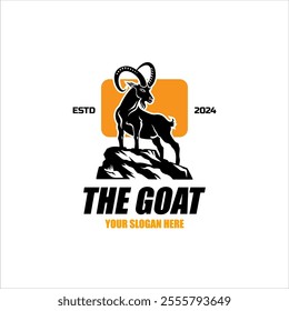 goat design illustration logo vector art