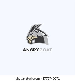 goat design logo vector icon symbol