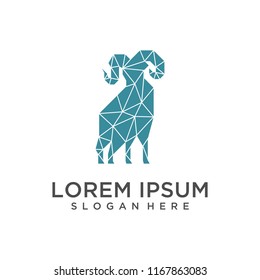 Goat digital logo design