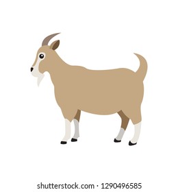 Goat Emoji Vector