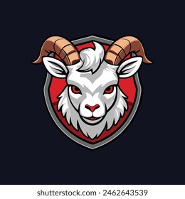 Goat Gaming Logo Template esport game