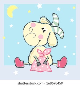 goat with a gift
