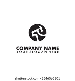 Goat and Hammer logo design for your brand or illustration