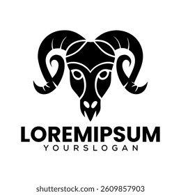 Goat Head Creative Logo, Creative Business New Logo