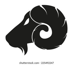 Goat head icon 