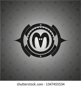 goat head icon inside black emblem