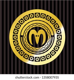 goat head icon inside shiny emblem