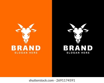 GOAT HEAD LOGO DESIGN TEMPLATE