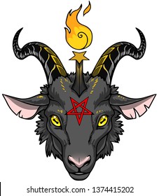 Goat Satan Images, Stock Photos & Vectors | Shutterstock