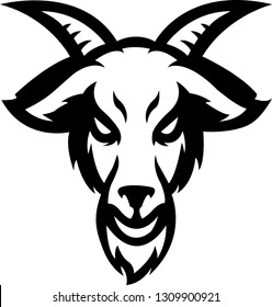 goat head vector, goat head icon,head icon,goat vector,goat head icon