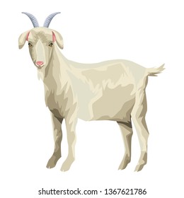 goat icon cartoon