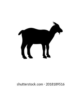 Goat icon design template vector isolated illustration