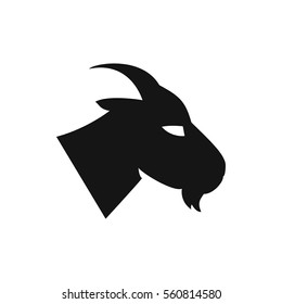 goat icon illustration isolated vector sign symbol
