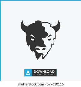 goat icon illustration isolated vector sign symbol