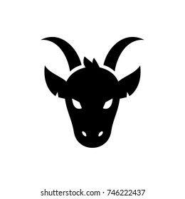 goat icon illustration isolated vector sign symbol