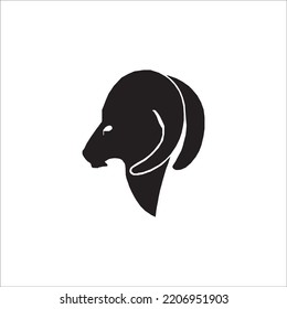 Goat icon logo vector design