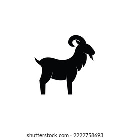 Goat icon or logo vector graphics