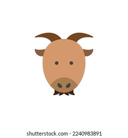 the goat icon is suitable for your web, apk or project with a chinese new year theme