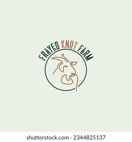 Goat Knot Farm Logo Design