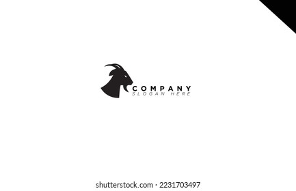 goat logo for branding and business
