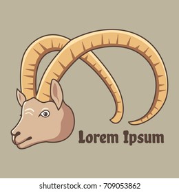Goat Logo Design and Concept in Modern Style