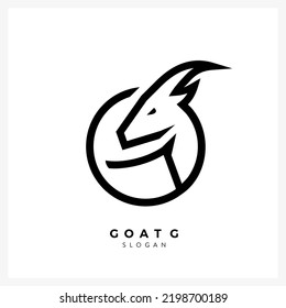 GOAT logo design illustration for business