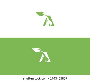 a goat logo design vector