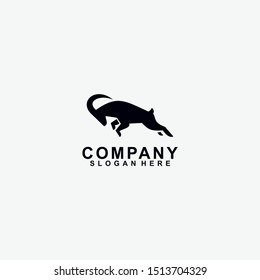 Goat Logo Design Vector Template.