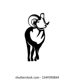 Goat Logo Design Vector. Goat logo Template