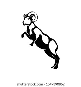 Goat Logo Design Vector. Goat logo Template