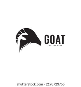 goat logo design vector. logo template.