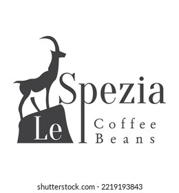 goat logo design with vector for template