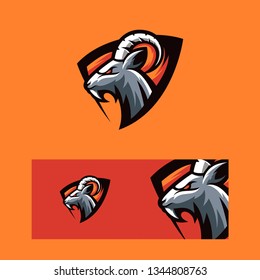 goat logo esport