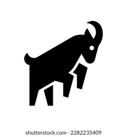 Goat Logo. Icon design. Template elements
