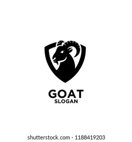 goat logo icon design vector