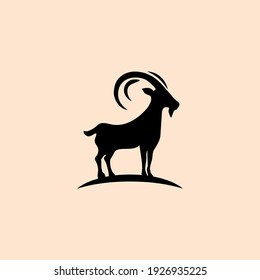 Goat Logo Icon Design Vector