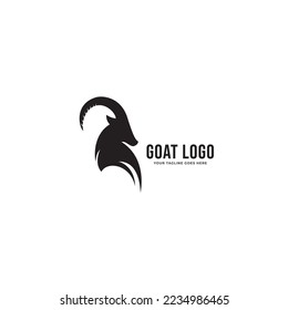 Goat Logo Icon Design Vector.