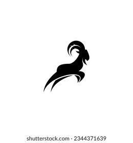 Goat Logo Icon Design Vector