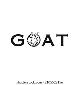 Goat Logo Icon Vector Design Goat Stock Vector (Royalty Free ...