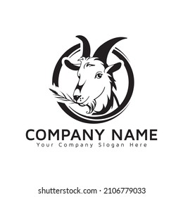 Goat logo icon vector design  Goat Circle  logo design illustrator design  Creative Goat logo design goat icon 
modern company logo