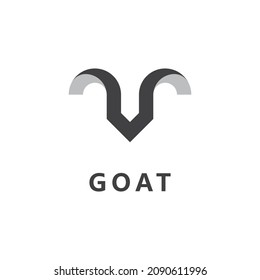 Goat logo icon vector template
